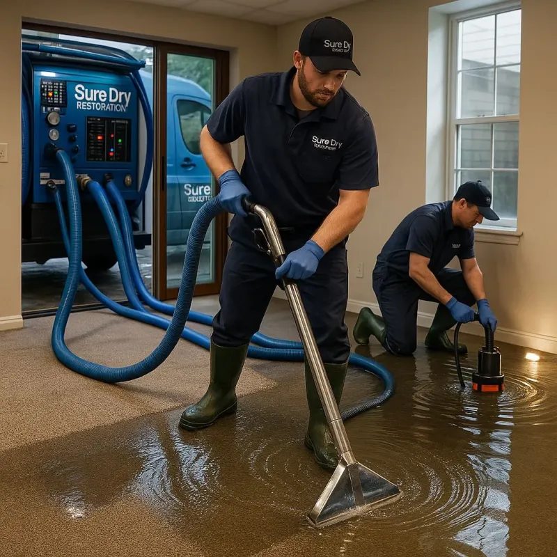 Water Extraction and Removal process in Alpha, NJ